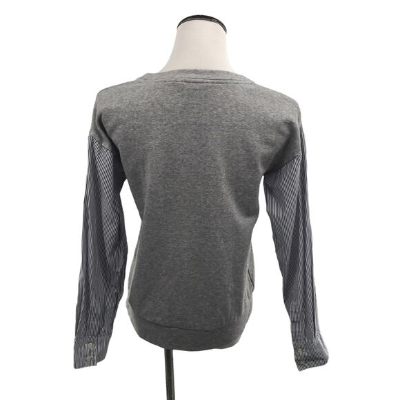 Vineyard Vines Gray Mixed Media Sweatshirt - Picture 6 of 10